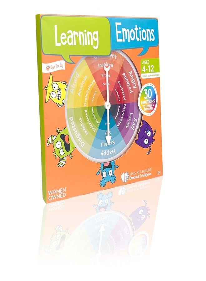 Open The Joy Learning Emotions Toolkit: Explore Emotions with a Unique and Engaging Sticker Game for Children - Ages 5 Years & up - Image 1